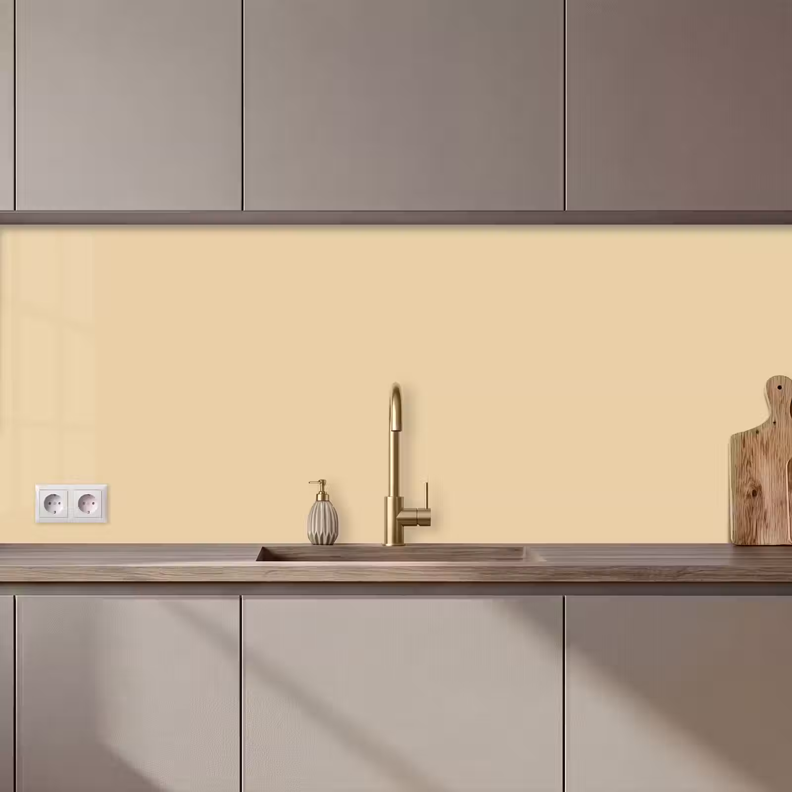 Keuken achterwand - Desert - Sand - Nude — 1