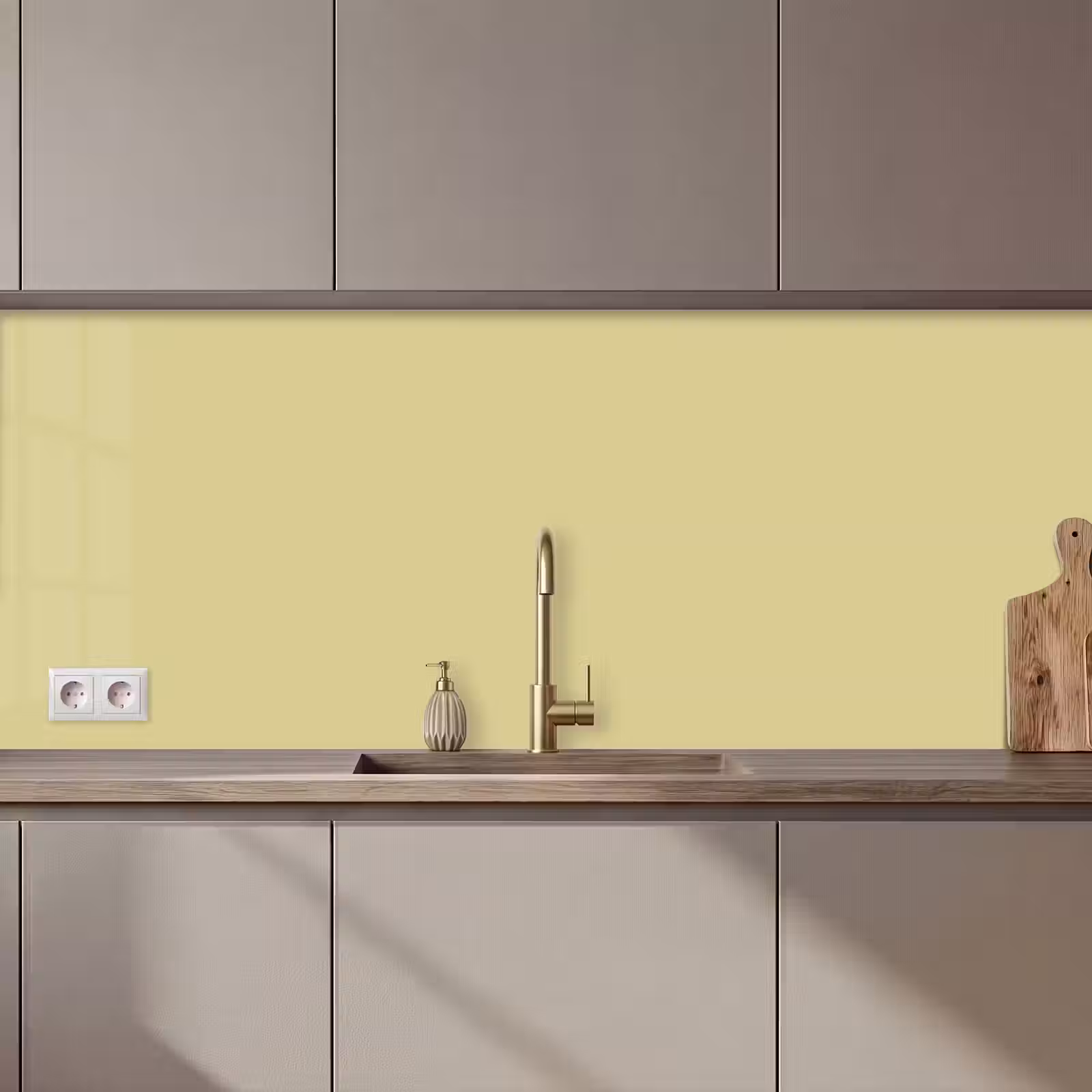 Keuken achterwand - Golden - Clover - Geel — 1