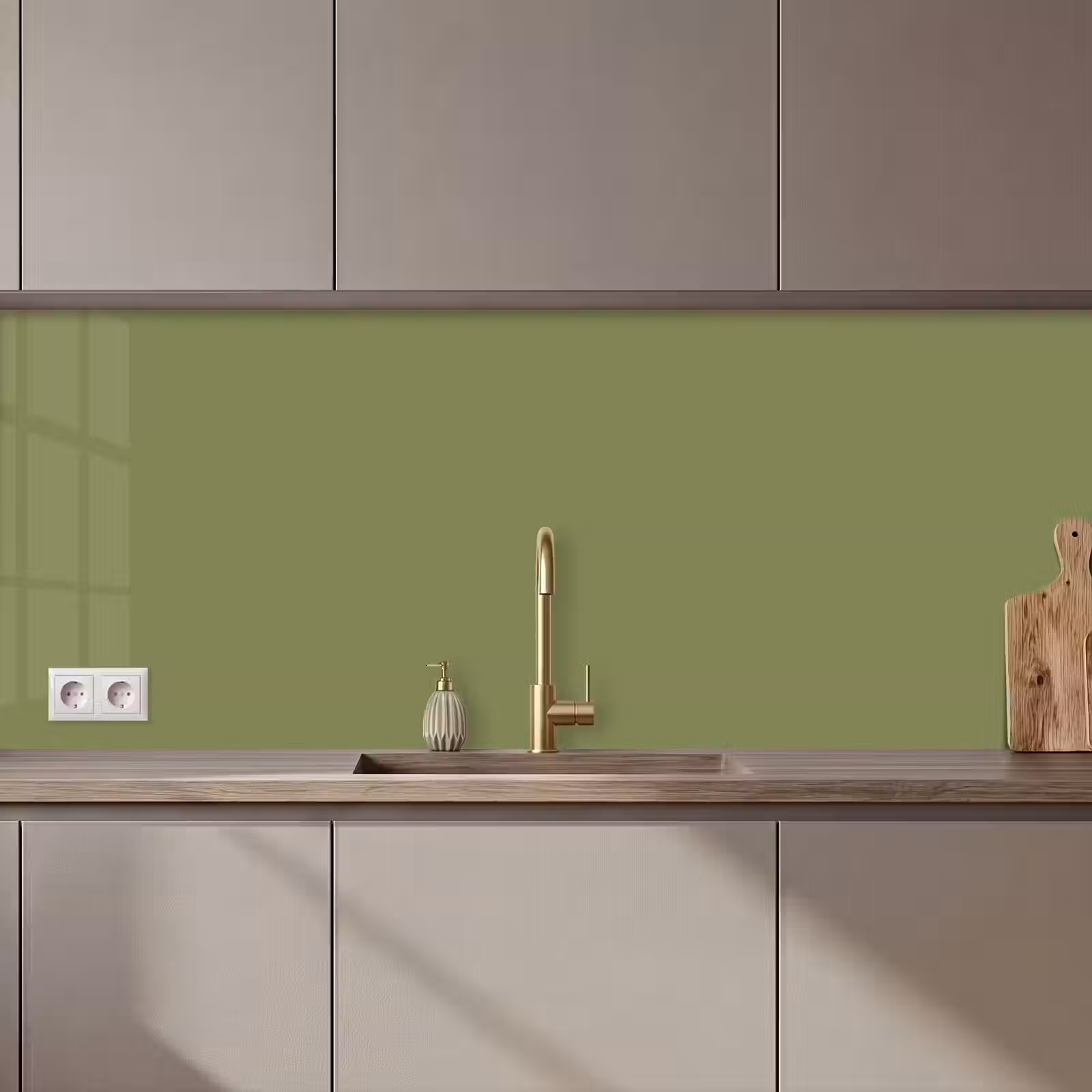 Keuken achterwand - Herbal - Matcha - Groen — 1