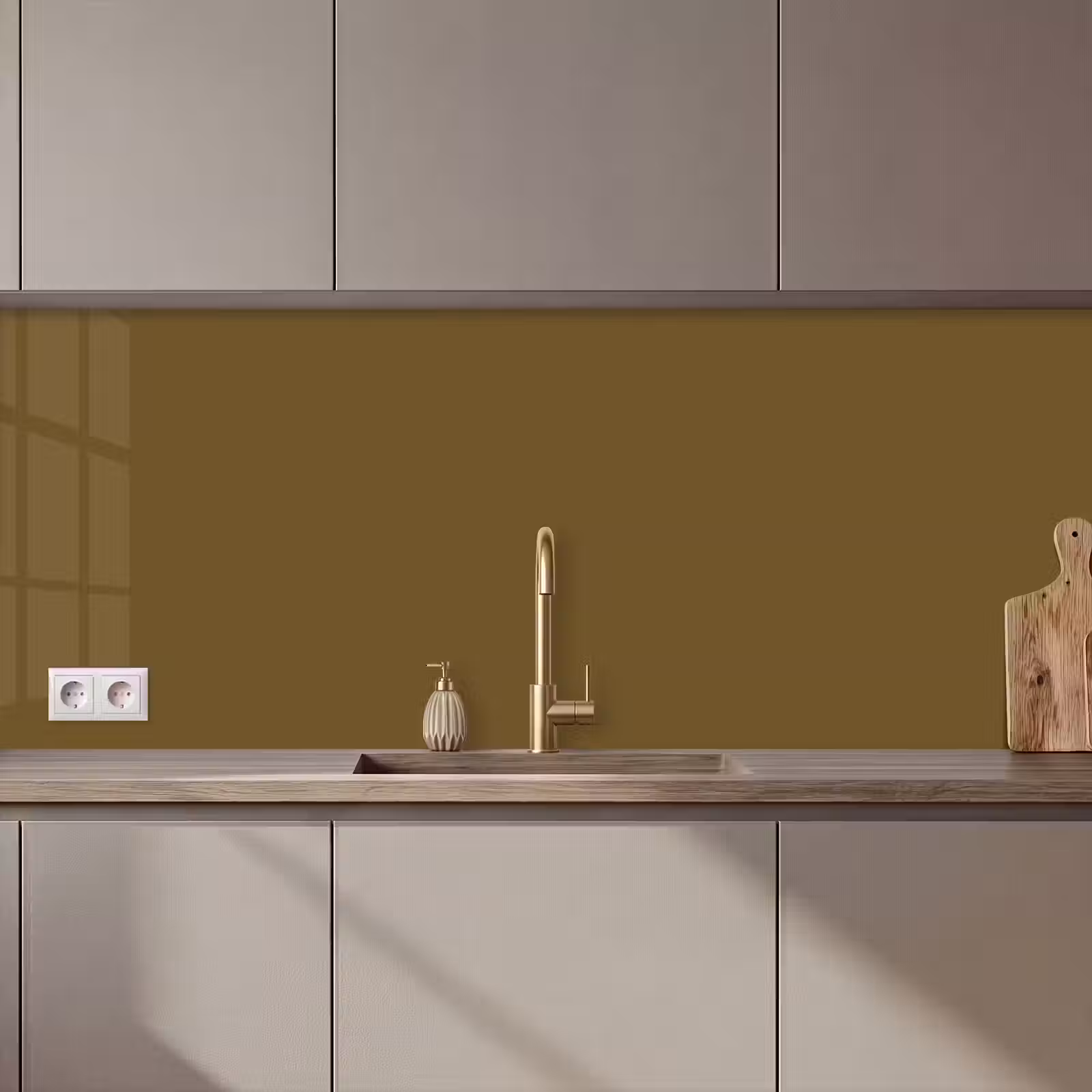 Keuken achterwand - Hunter - Groen - Herfst — 1