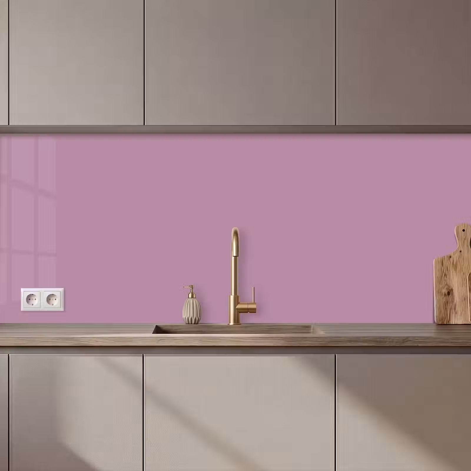Keuken achterwand - Lilac - Paars - Mauve — 1