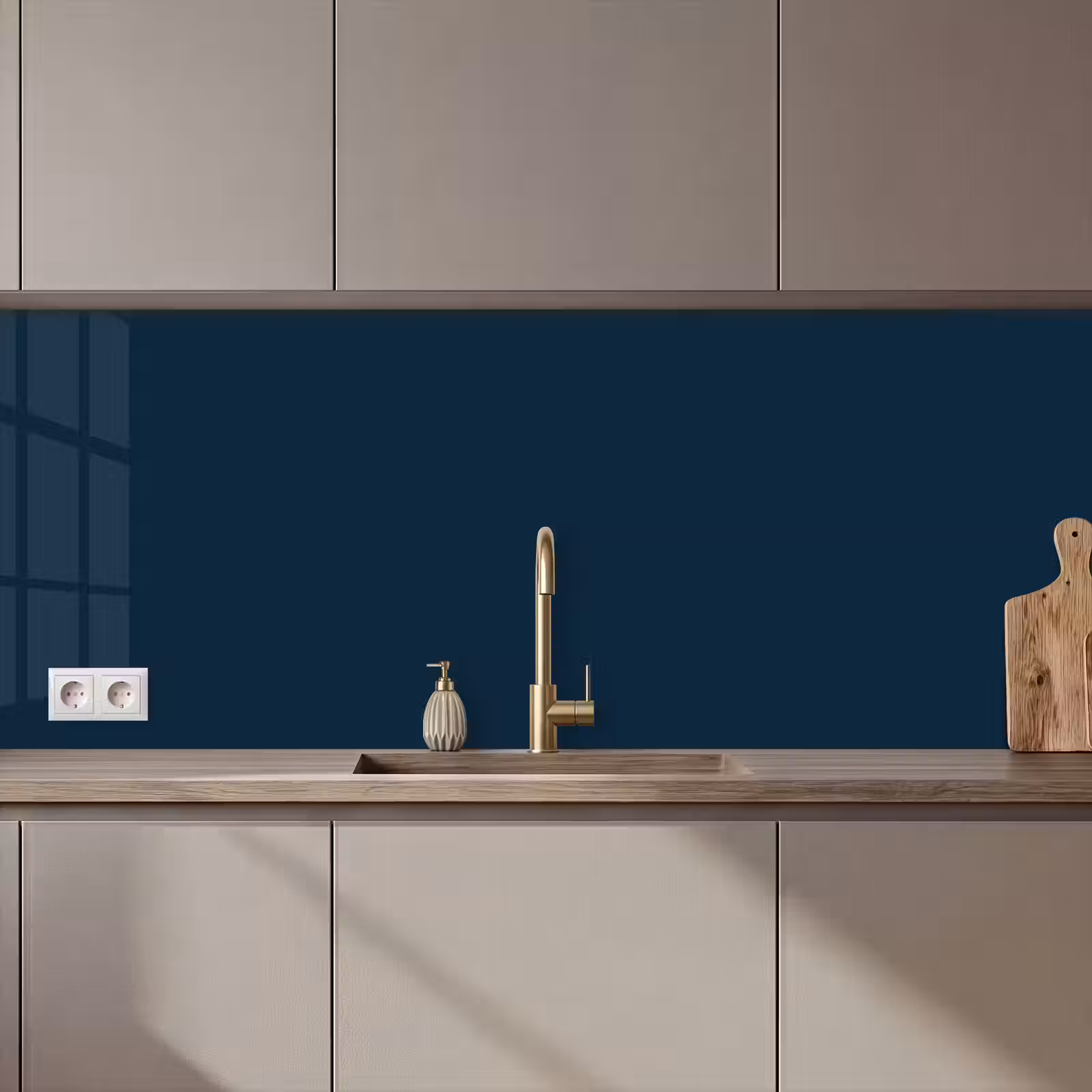 Keuken achterwand - Midnight - Blue - Blauw — 1
