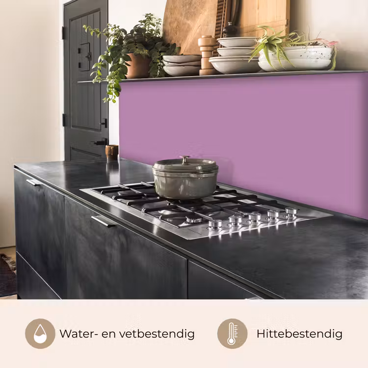 Keuken achterwand - Antique - Orchid - Paars — 5