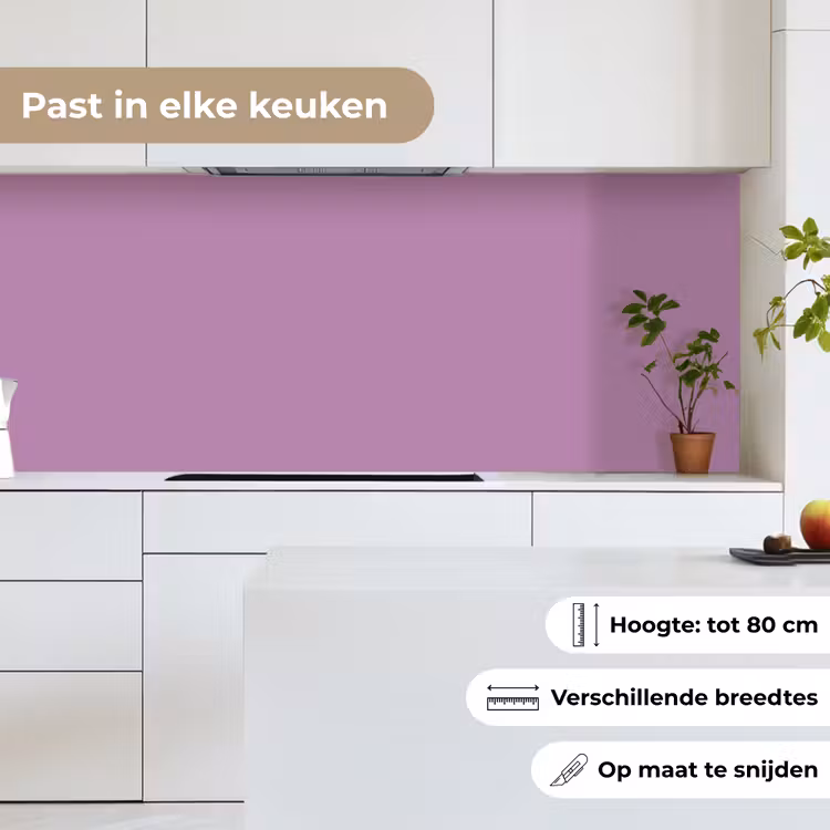 Keuken achterwand - Antique - Orchid - Paars — 7