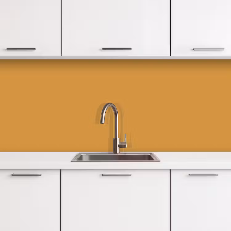 Keuken achterwand - Autumn - Mustard - Geel — 4