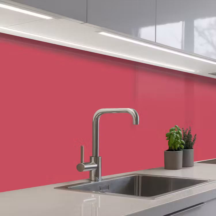 Keuken achterwand - Bold - Berry - Rood — 2
