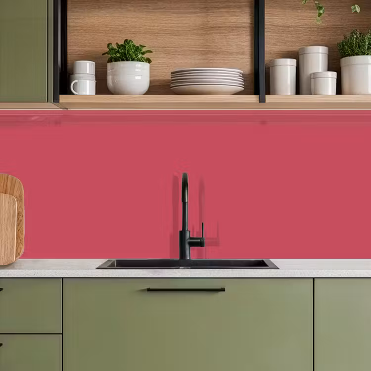 Keuken achterwand - Bold - Berry - Rood — 8