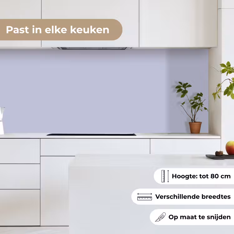 Keuken achterwand - Chalky - Lavender - Paars — 7