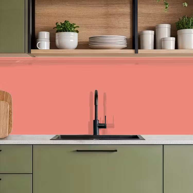 Keuken achterwand - Coral - Reef - Rood — 8