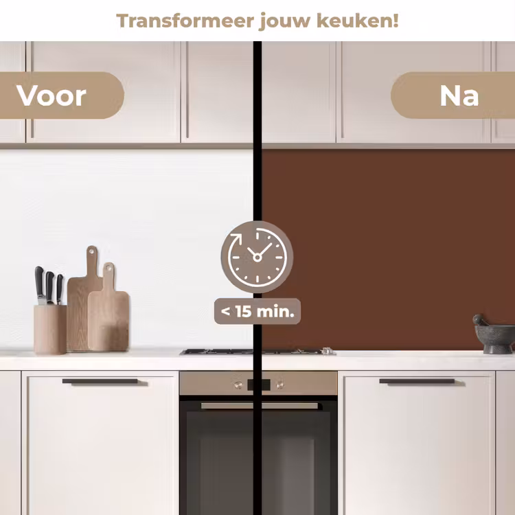Keuken achterwand - Deep - Clay - Brown - Bruin — 3