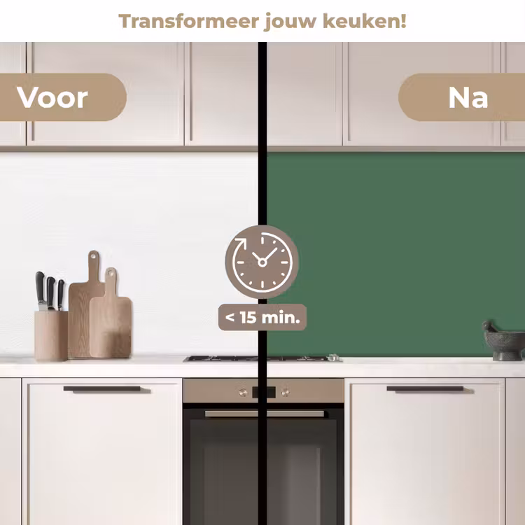 Keuken achterwand - Deep - Sagewood - Groen — 3