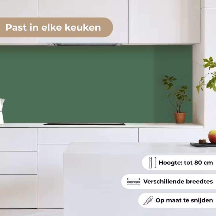 Keuken achterwand - Deep - Sagewood - Groen — 7