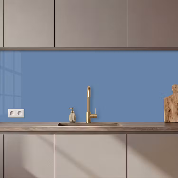 Keuken achterwand - Denim - Breeze - Blauw — 1