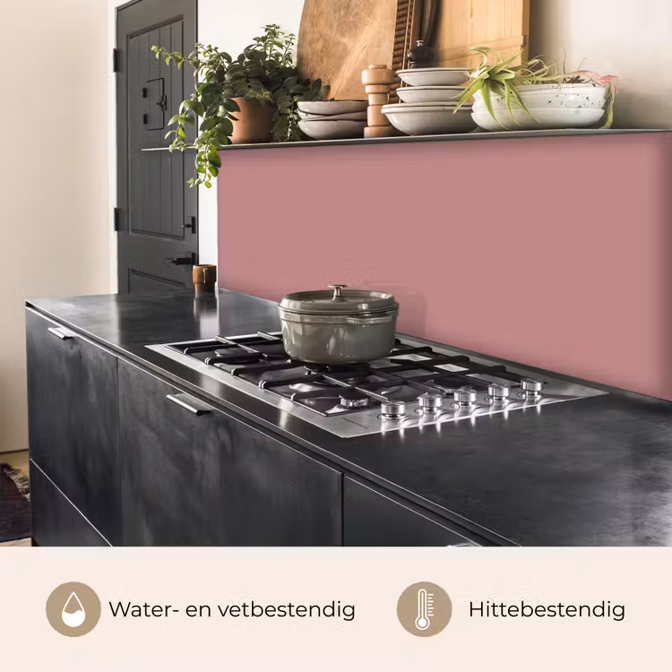 Keuken achterwand - Dusty - Rose - Roze — 5