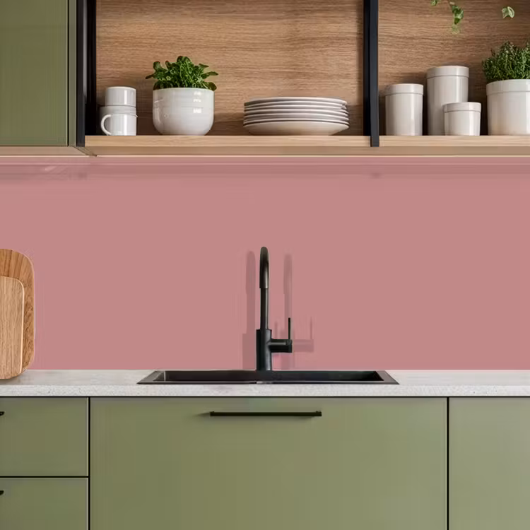Keuken achterwand - Dusty - Rose - Roze — 8