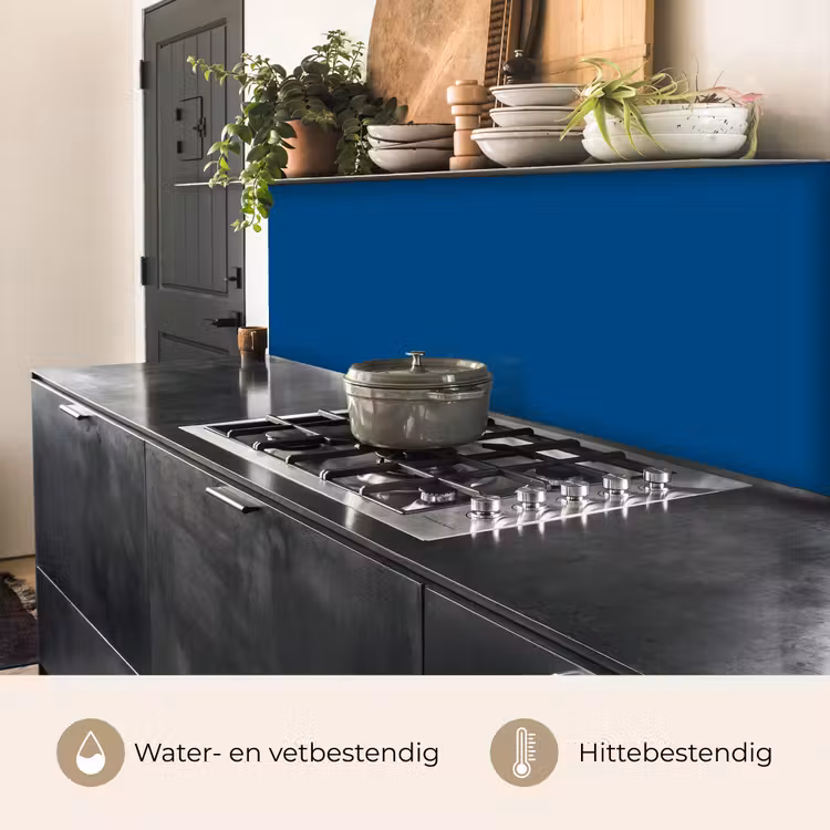 Keuken achterwand - Free - Groove - Blauw — 5