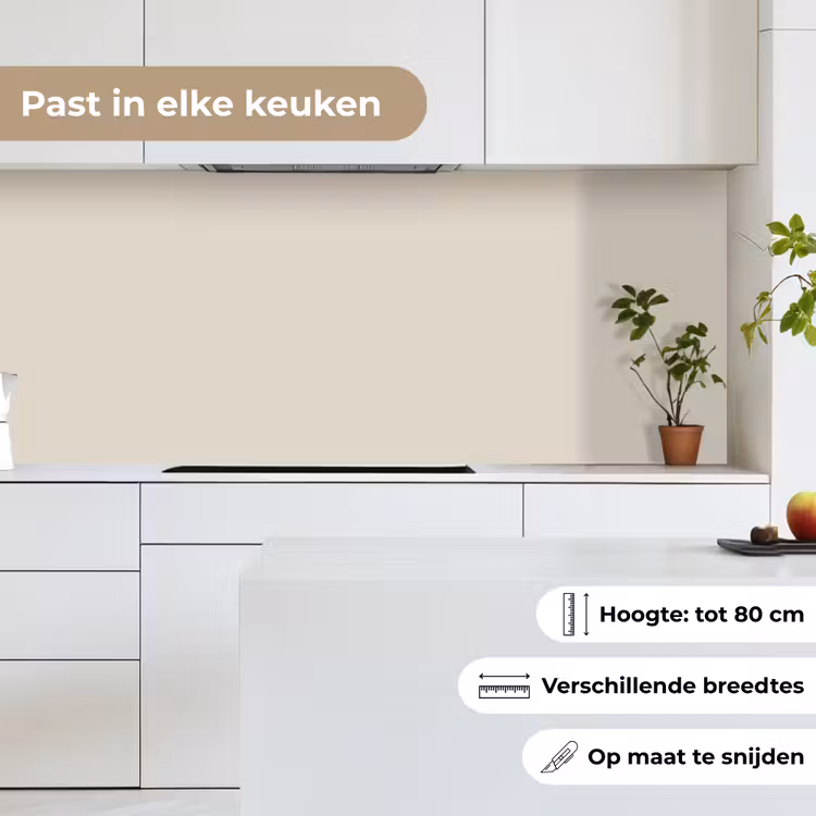 Keuken achterwand - Fresh - Linen - Nude — 7