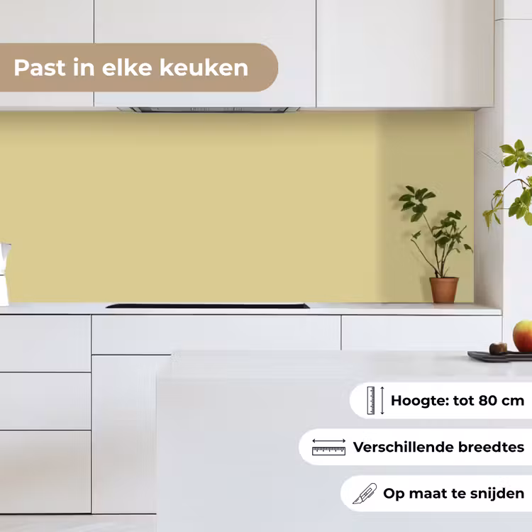 Keuken achterwand - Golden - Clover - Geel — 7