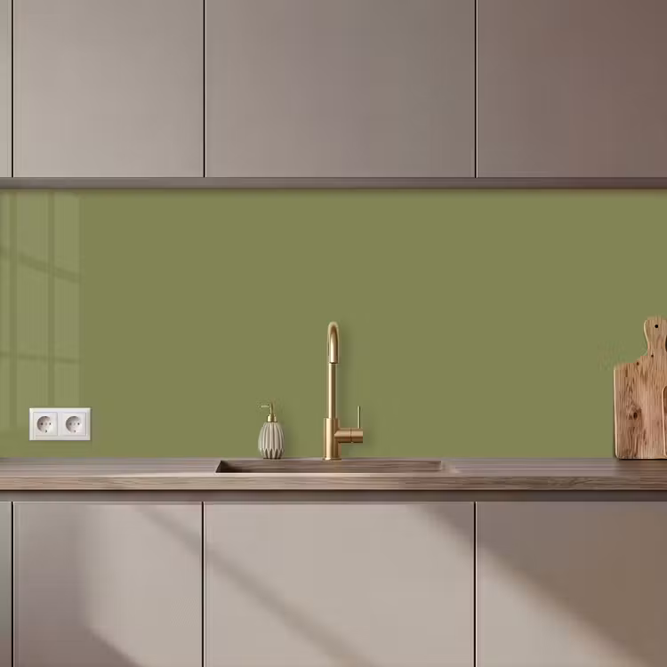 Keuken achterwand - Herbal - Matcha - Groen — 1
