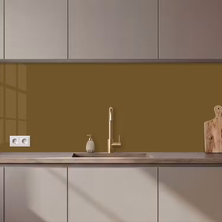 Keuken achterwand - Hunter - Groen - Herfst — 1