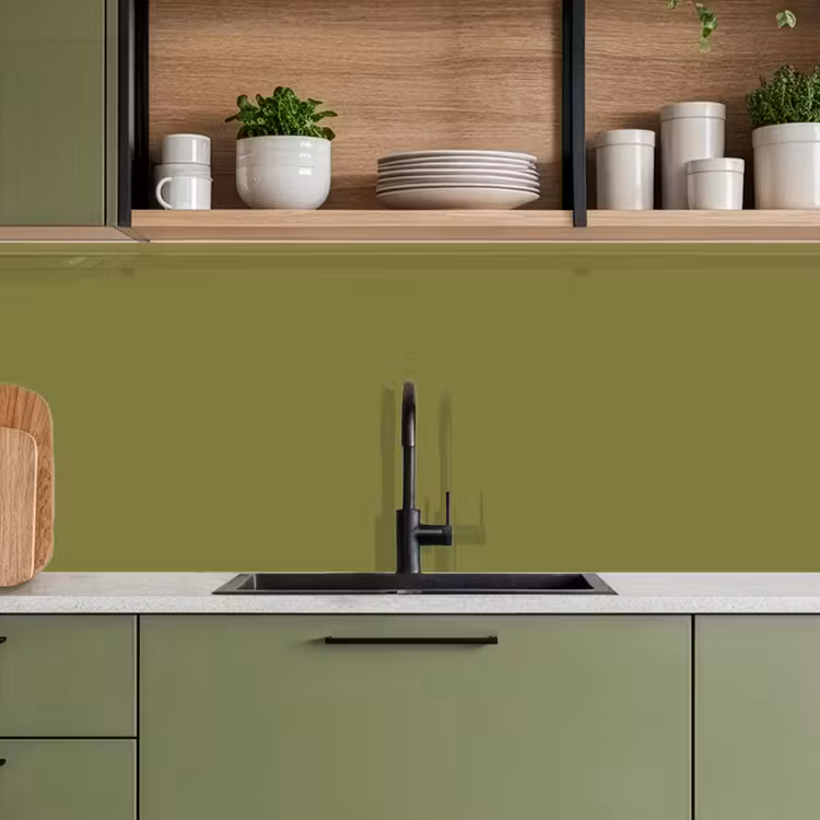 Keuken achterwand - Juniper - Groen - Organisch — 8