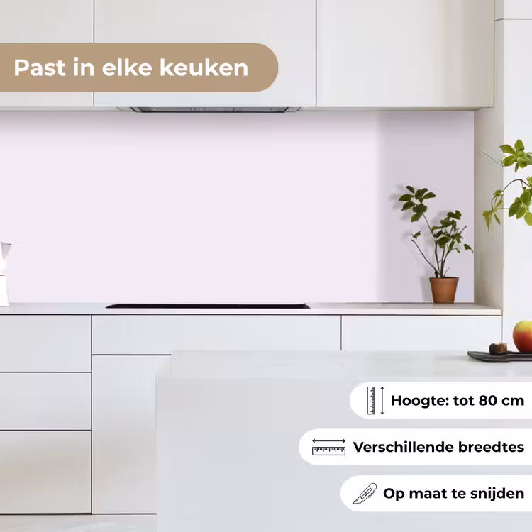 Keuken achterwand - Lilac - Luxe - Paars — 7