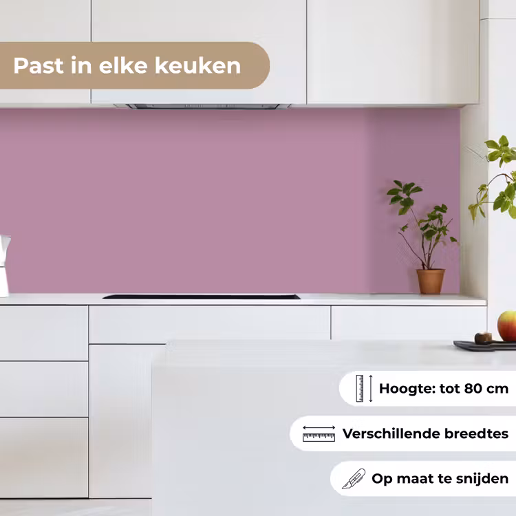 Keuken achterwand - Lilac - Paars - Mauve — 7
