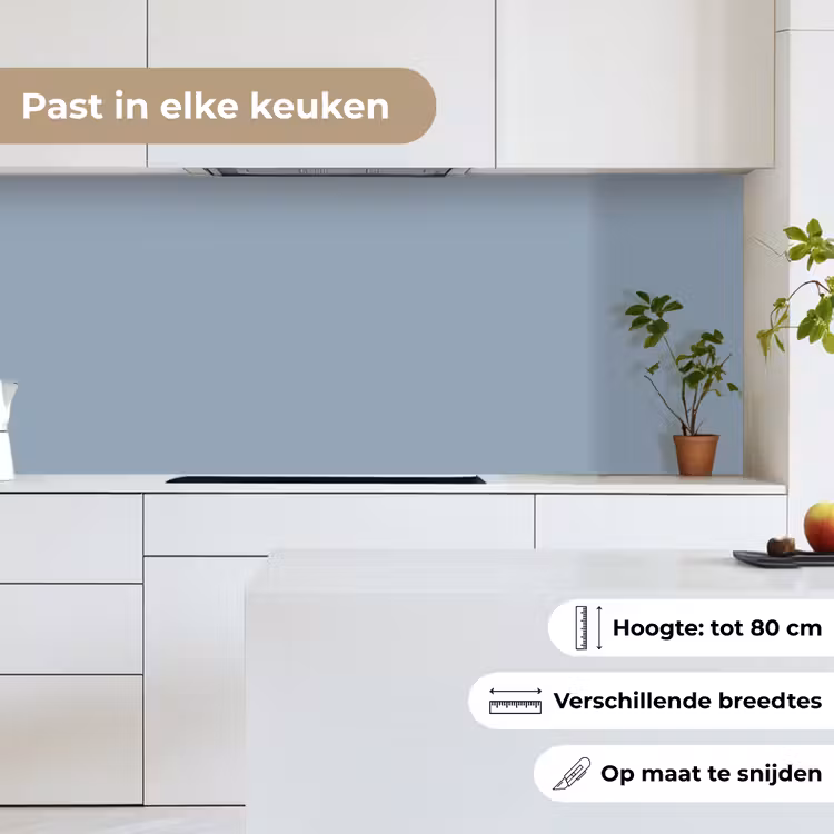 Keuken achterwand - Mellow - Breeze - Blauw — 7