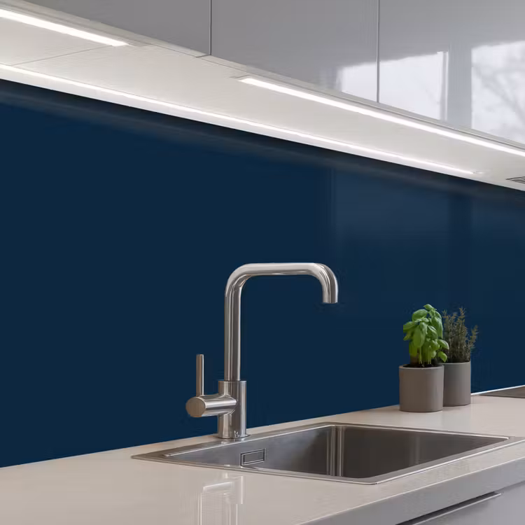 Keuken achterwand - Midnight - Blue - Blauw — 2