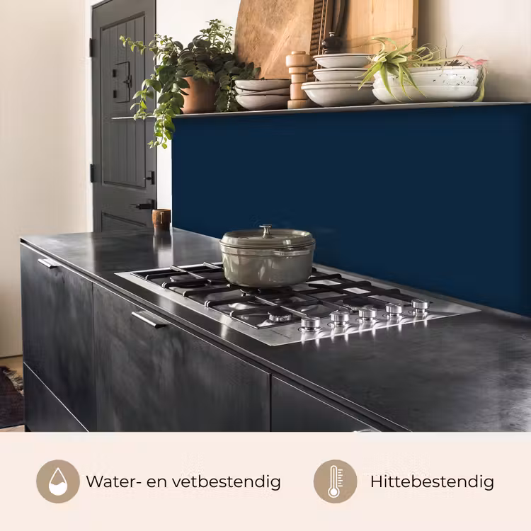 Keuken achterwand - Midnight - Blue - Blauw — 5