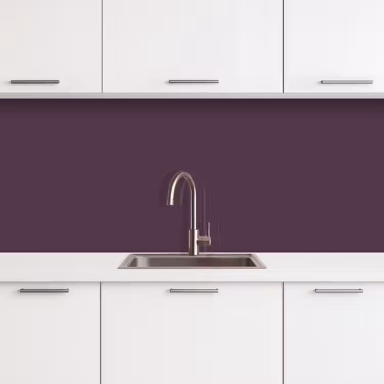 Keuken achterwand - Midnight - Plum - Paars — 4