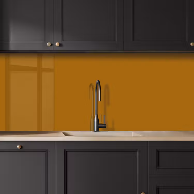Keuken achterwand - Ocre - Gold - Geel — 6