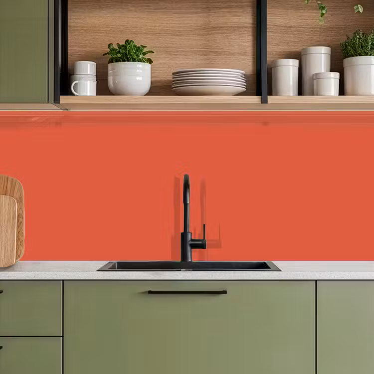 Keuken achterwand - Rustic - Clay - Oranje — 8