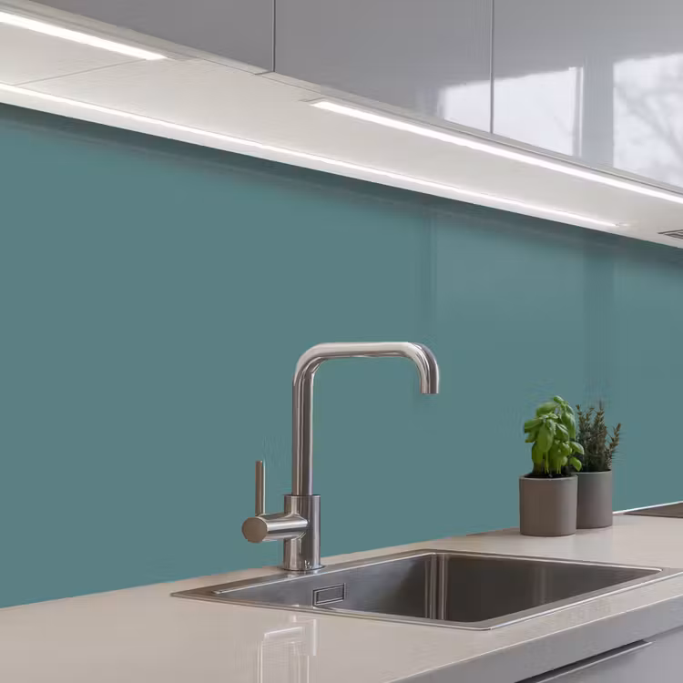 Keuken achterwand - Serene - Teal - Blauw — 2