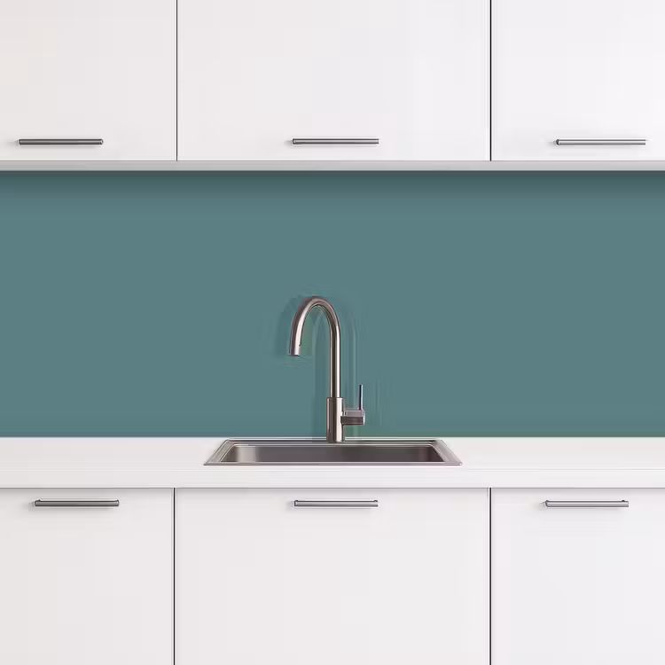 Keuken achterwand - Serene - Teal - Blauw — 4