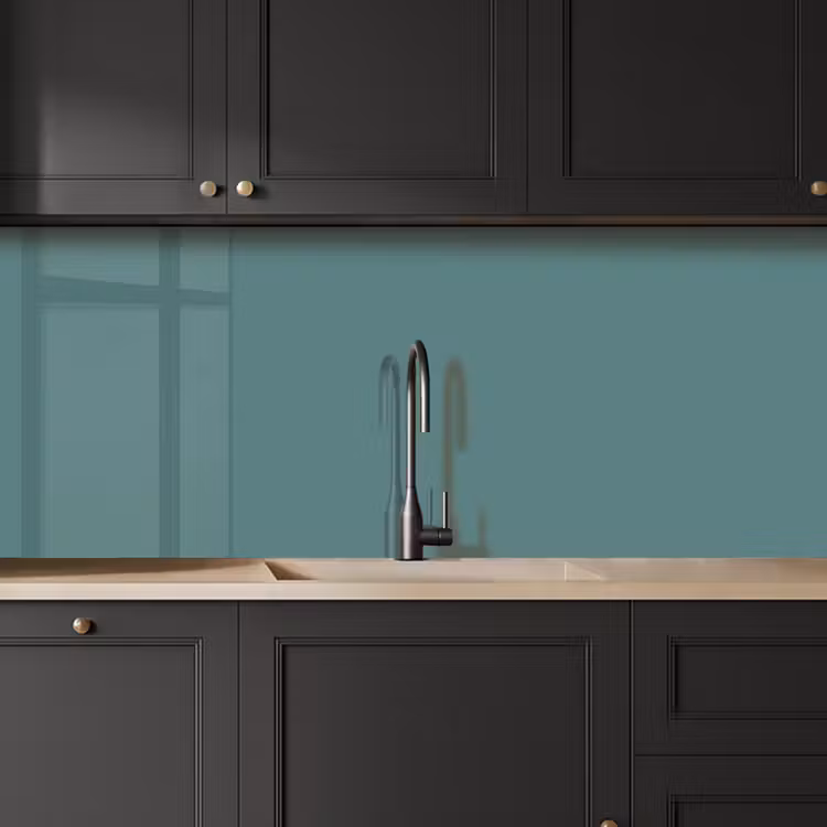 Keuken achterwand - Serene - Teal - Blauw — 6