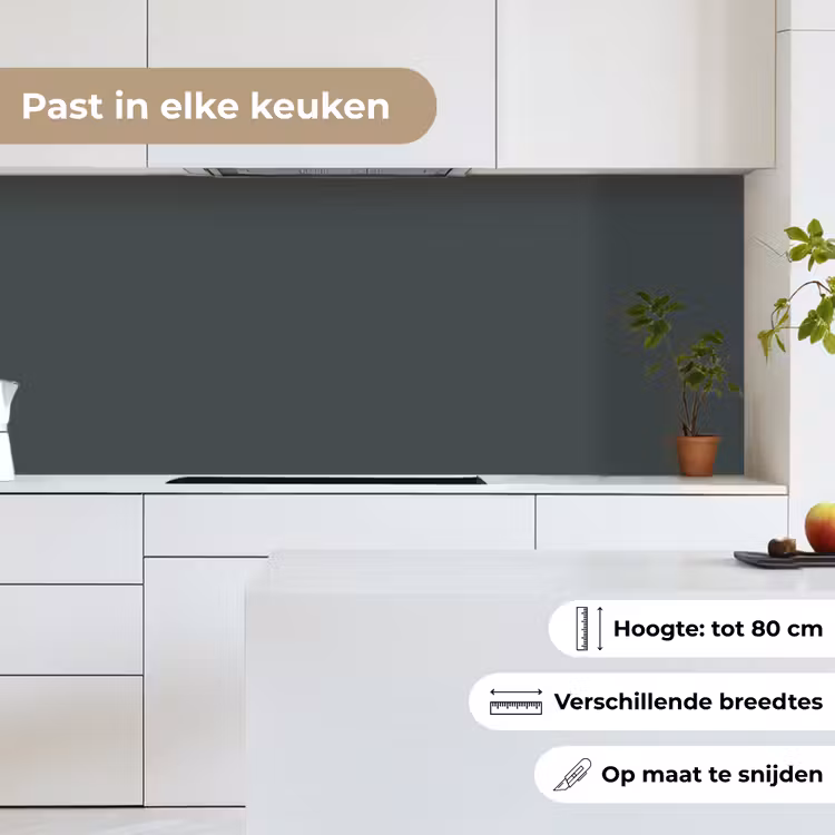Keuken achterwand - Slate - Millstone - Grijs — 7