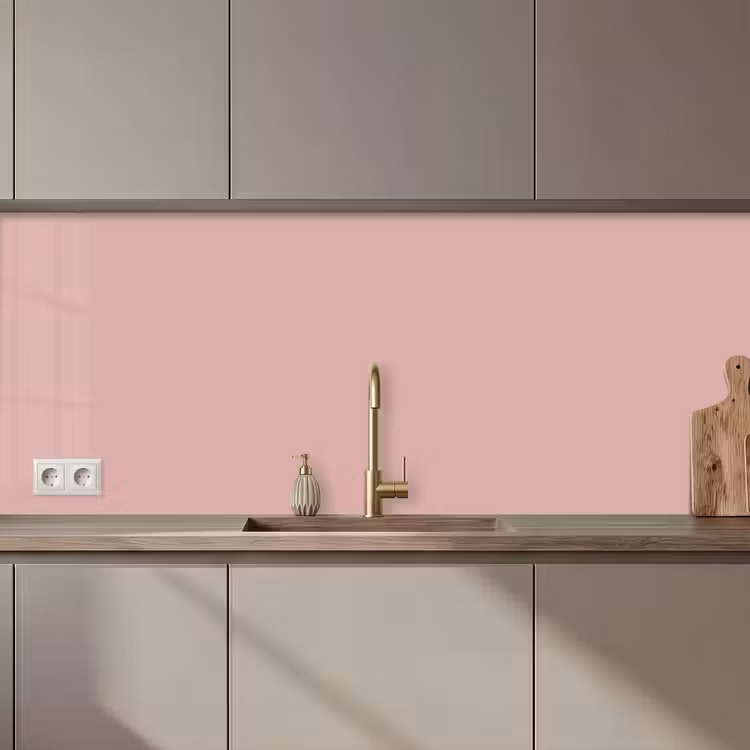 Keuken achterwand - Soft - Blush - Roze — 1