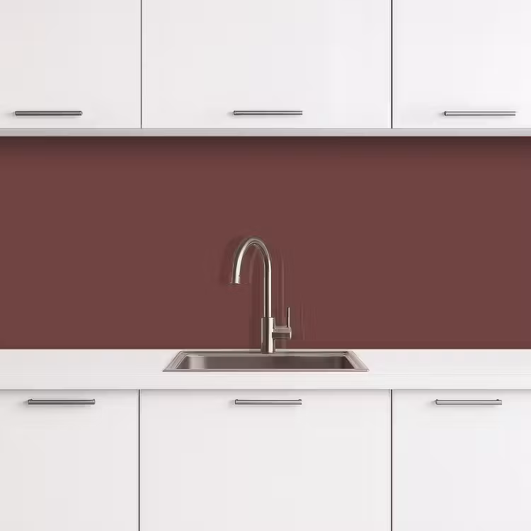 Keuken achterwand - Velvet - Merlot - Rood — 4