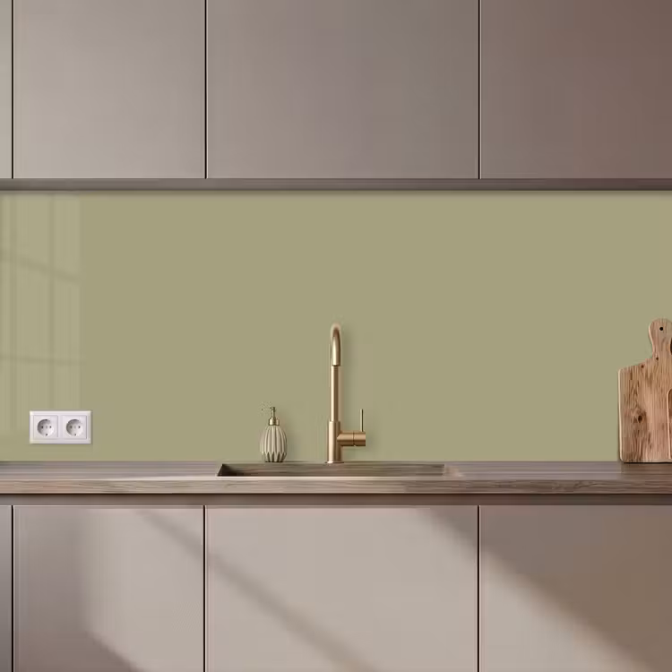 Keuken achterwand - Vintage - Sage - Groen — 1