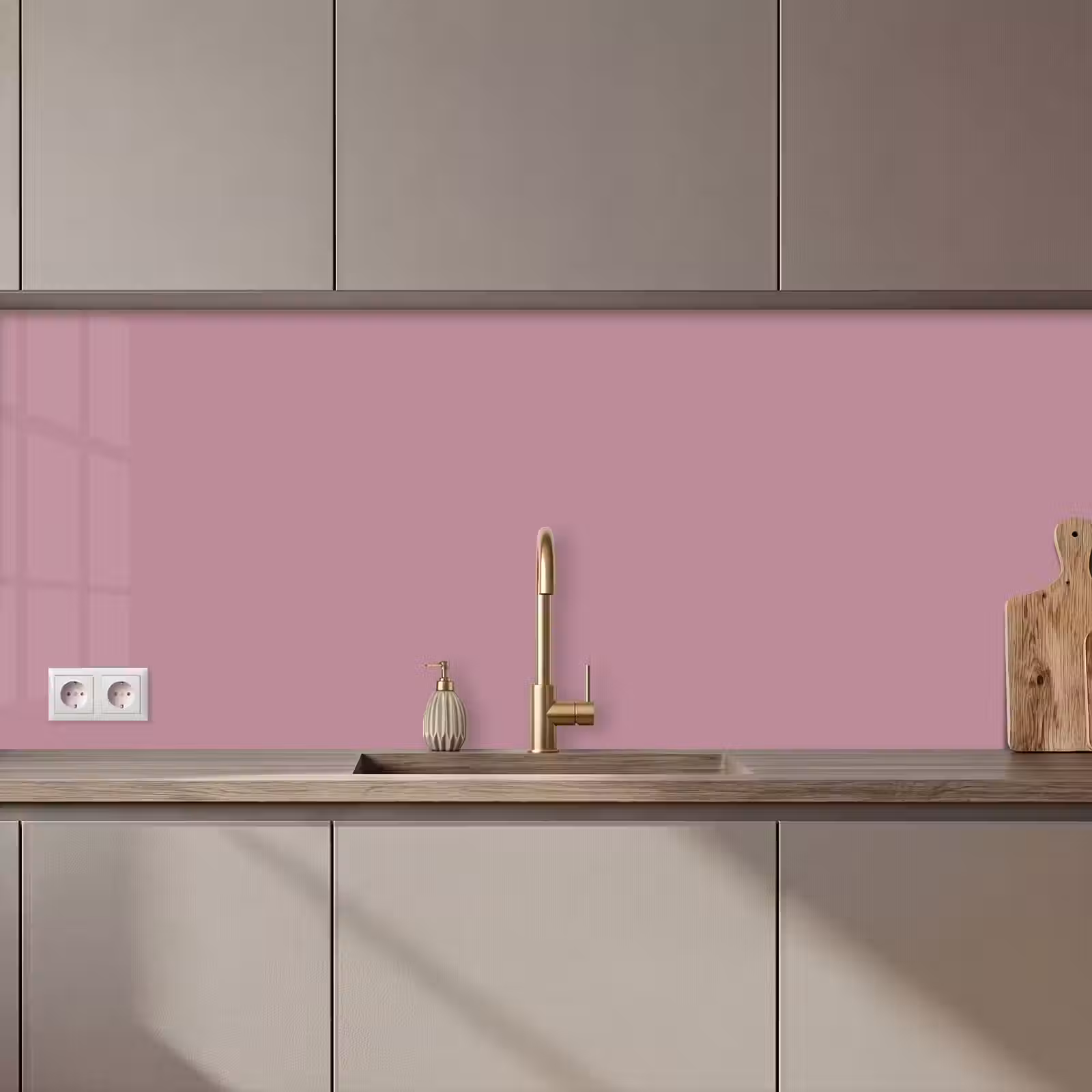 Keuken achterwand - Dusty - Mauve - Paars — 1