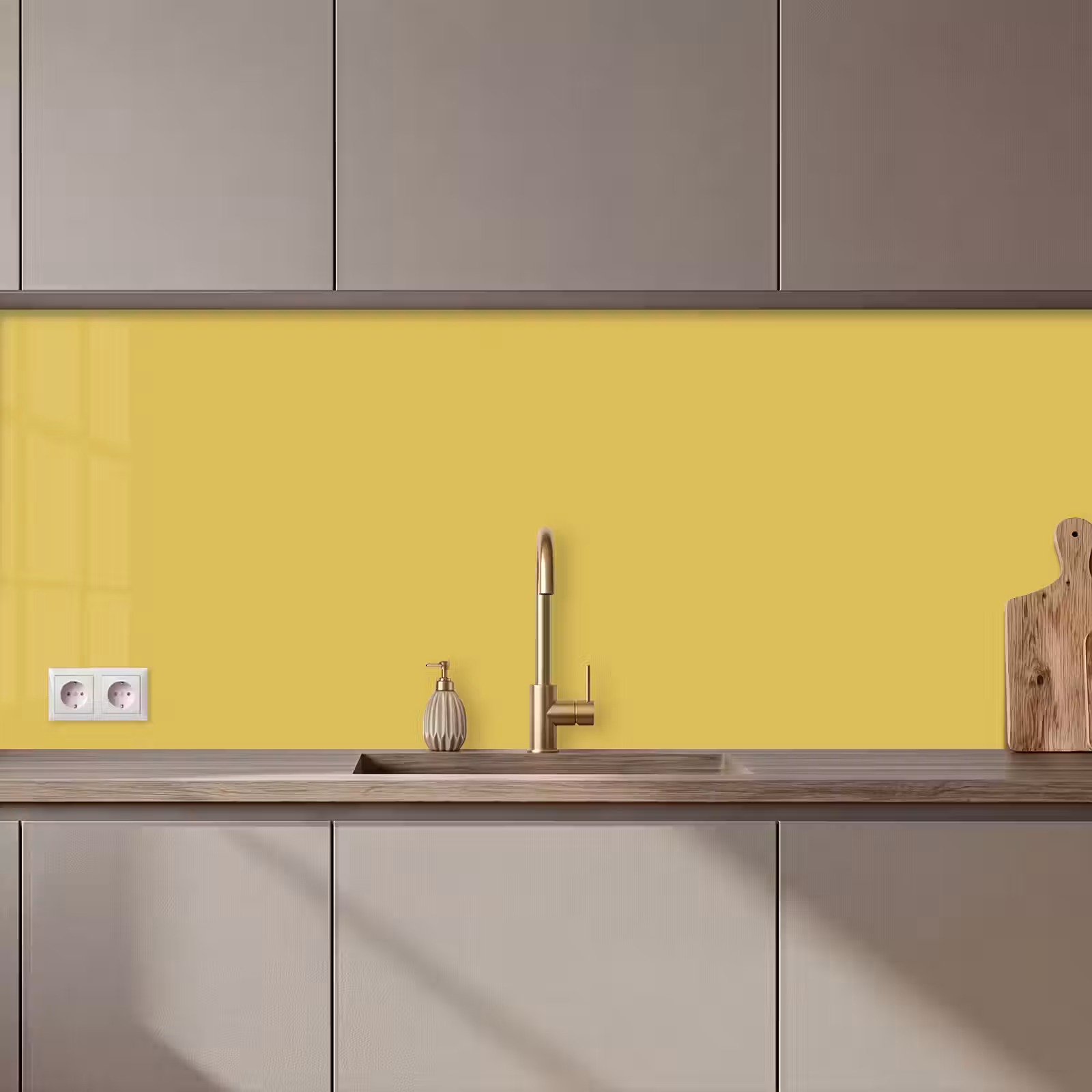 Keuken achterwand - Golden - Victory - Geel — 1