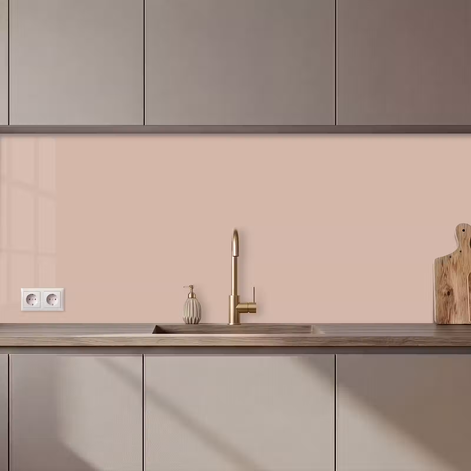 Keuken achterwand - Soft - Clay - Nude — 1