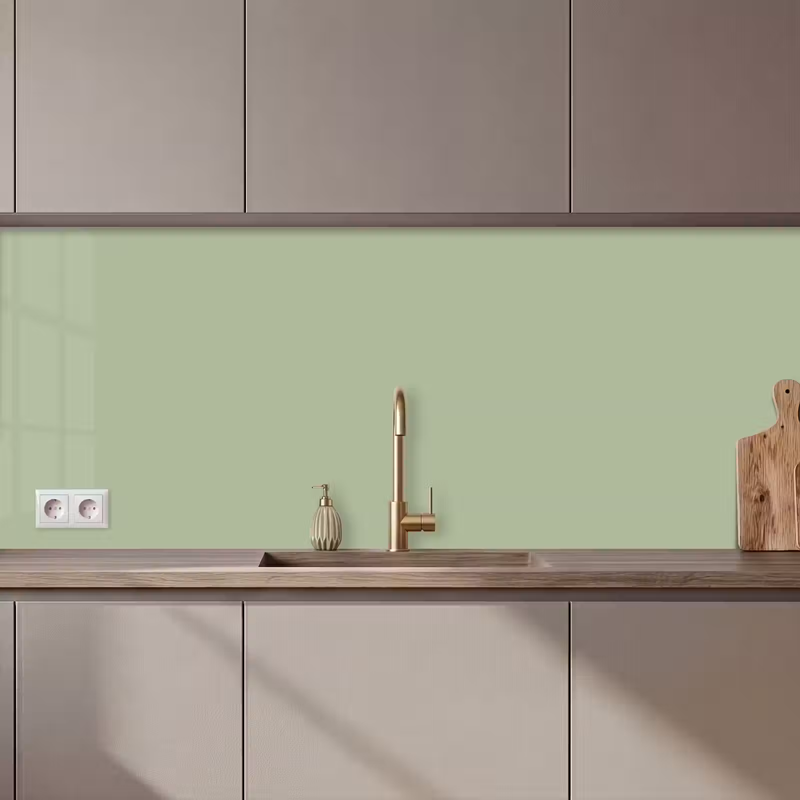 Keuken achterwand - Spring - Sprint - Groen — 1