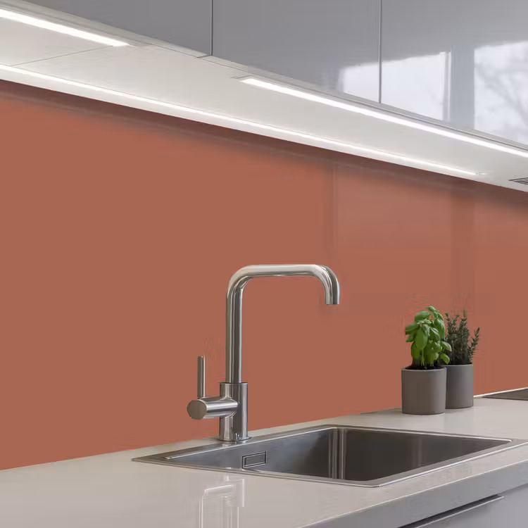 Keuken achterwand - Baked - Earth - Oranje — 2
