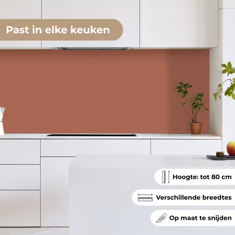 Keuken achterwand - Baked - Earth - Oranje — 7
