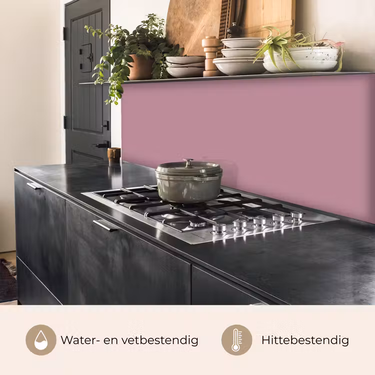 Keuken achterwand - Dusty - Mauve - Paars — 5