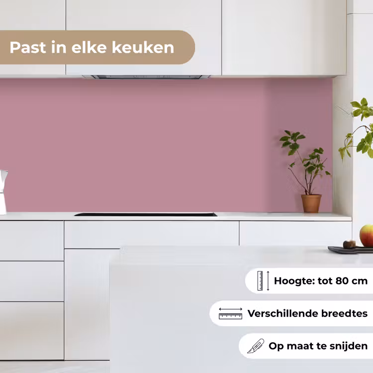 Keuken achterwand - Dusty - Mauve - Paars — 7