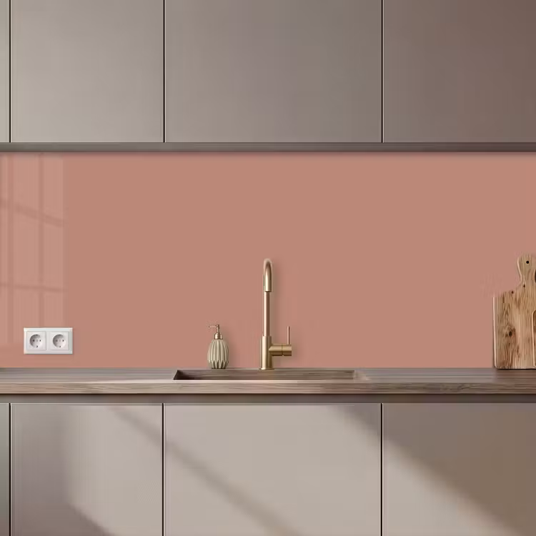 Keuken achterwand - Earthy - Blusher - Roze — 1