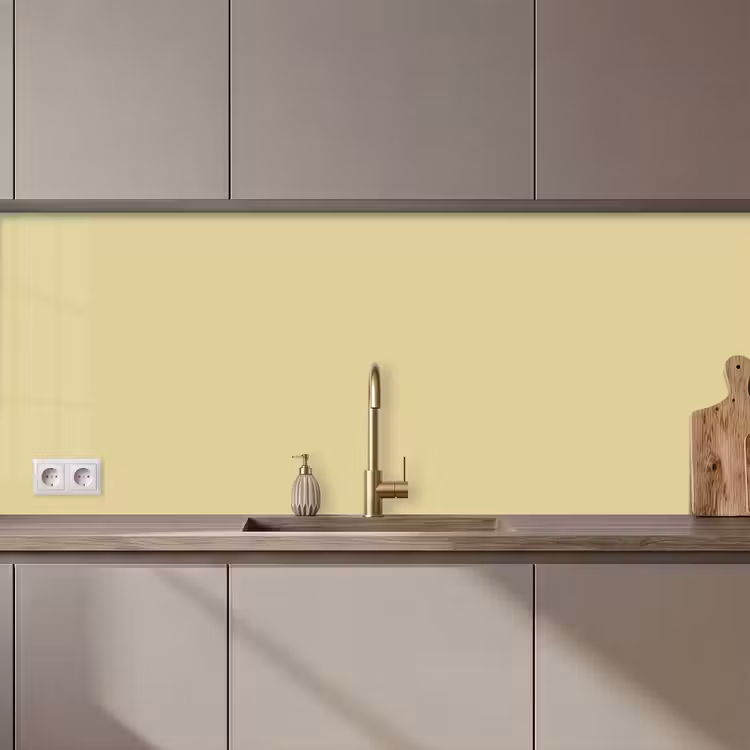 Keuken achterwand - Mellow - Touch - Geel — 1